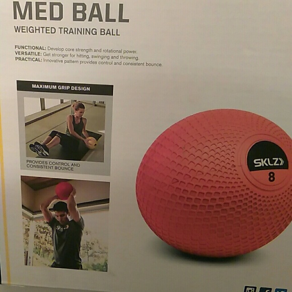 Sklz 8lb training med ball - Picture 1 of 3